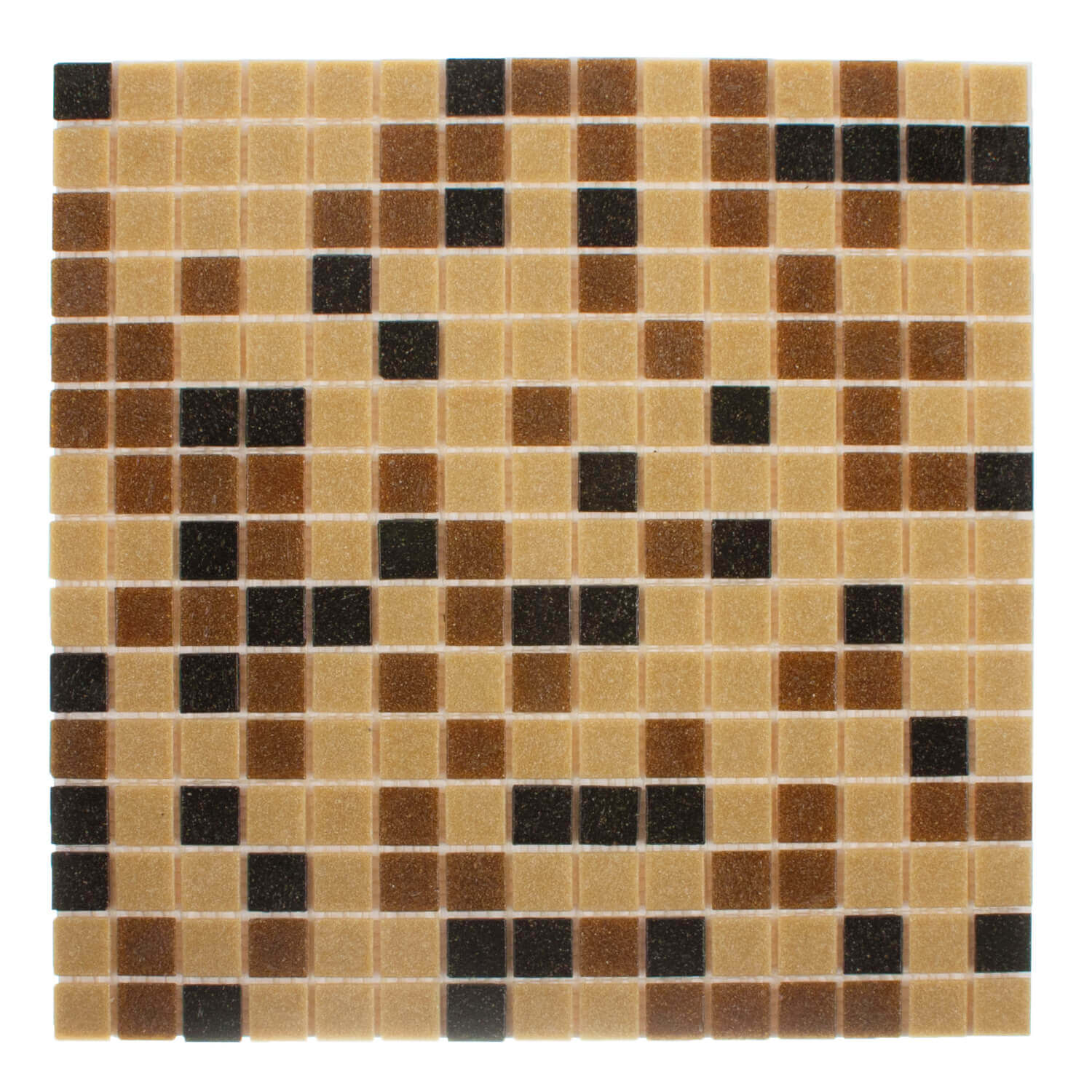 Gils Caramel klaasmosaiik 30×30, karamellibeež
