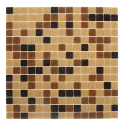 Gils Caramel klaasmosaiik 30×30, karamellibeež