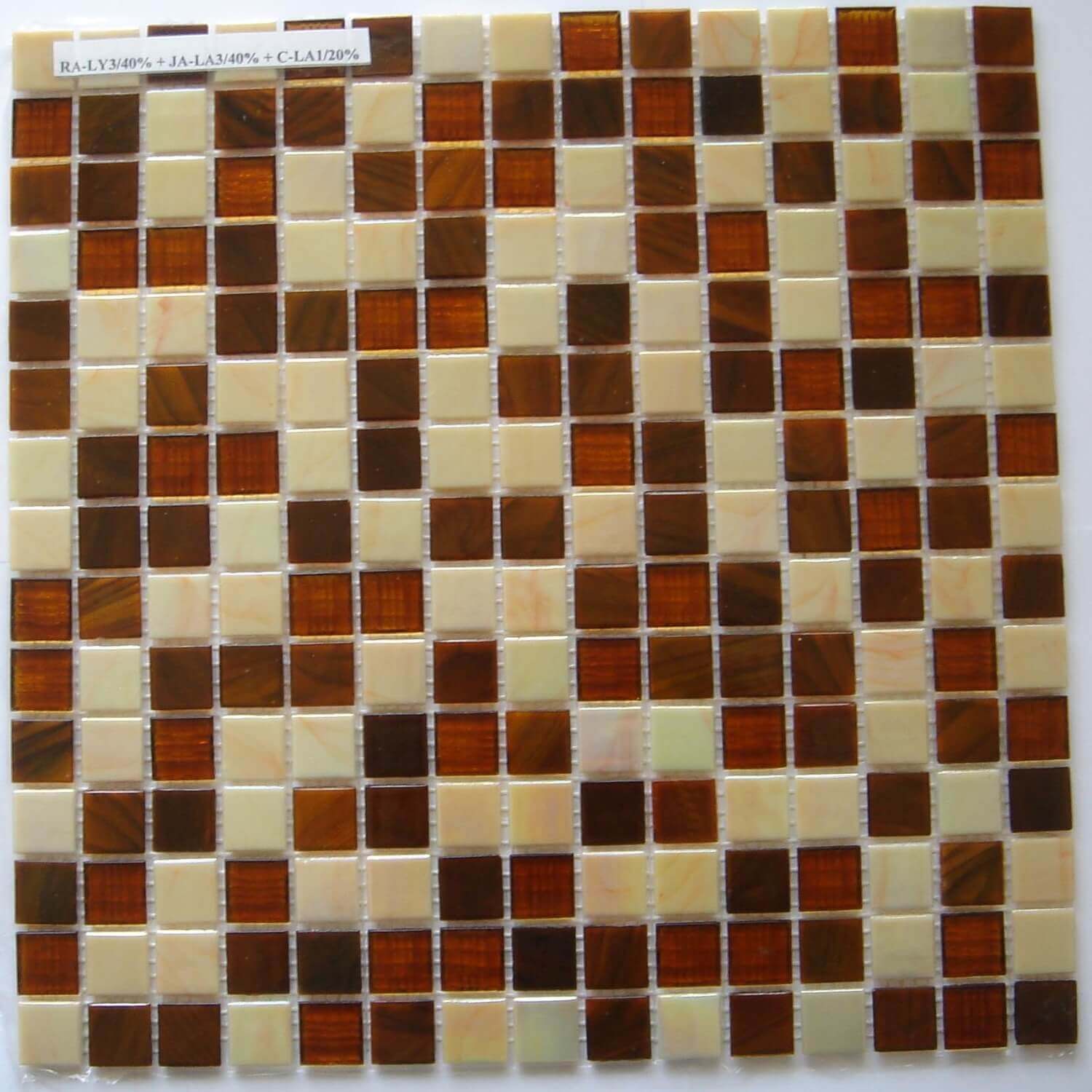 Gils Capri klaasmosaiik 30×30, Vahemere pruun